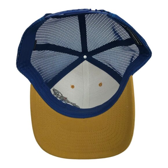 SNG Embroidered Logo Mesh Adjustable Snapback Cap Trucker Baseball Hat Wild Hog - Picture 5 of 13